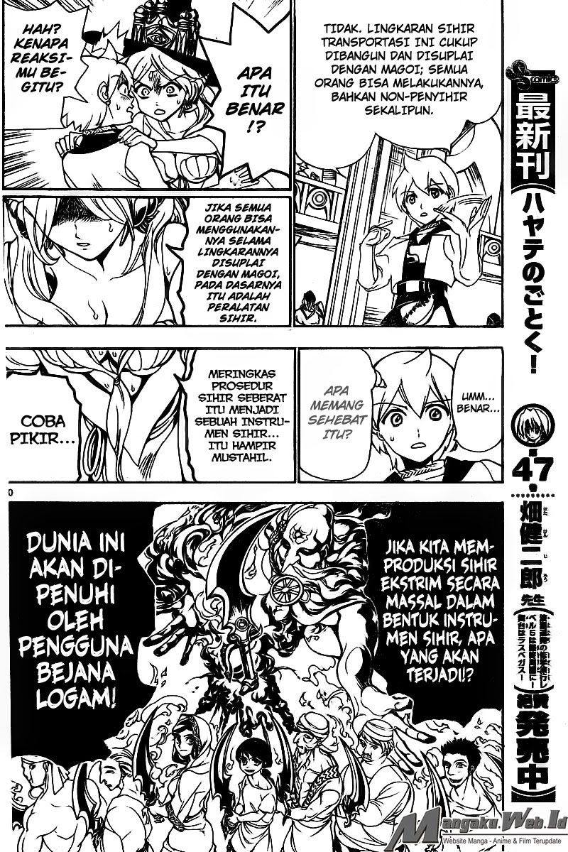 Magi – Labyrinth of Magic Chapter 297